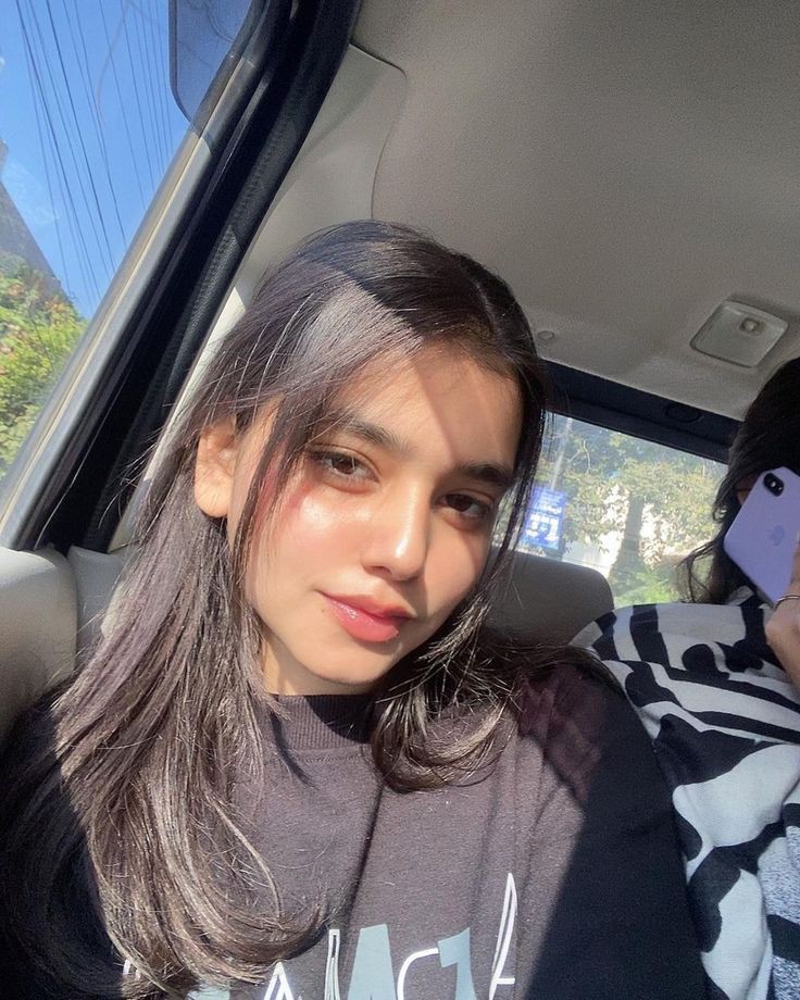 Beautiful Girl with Flowers