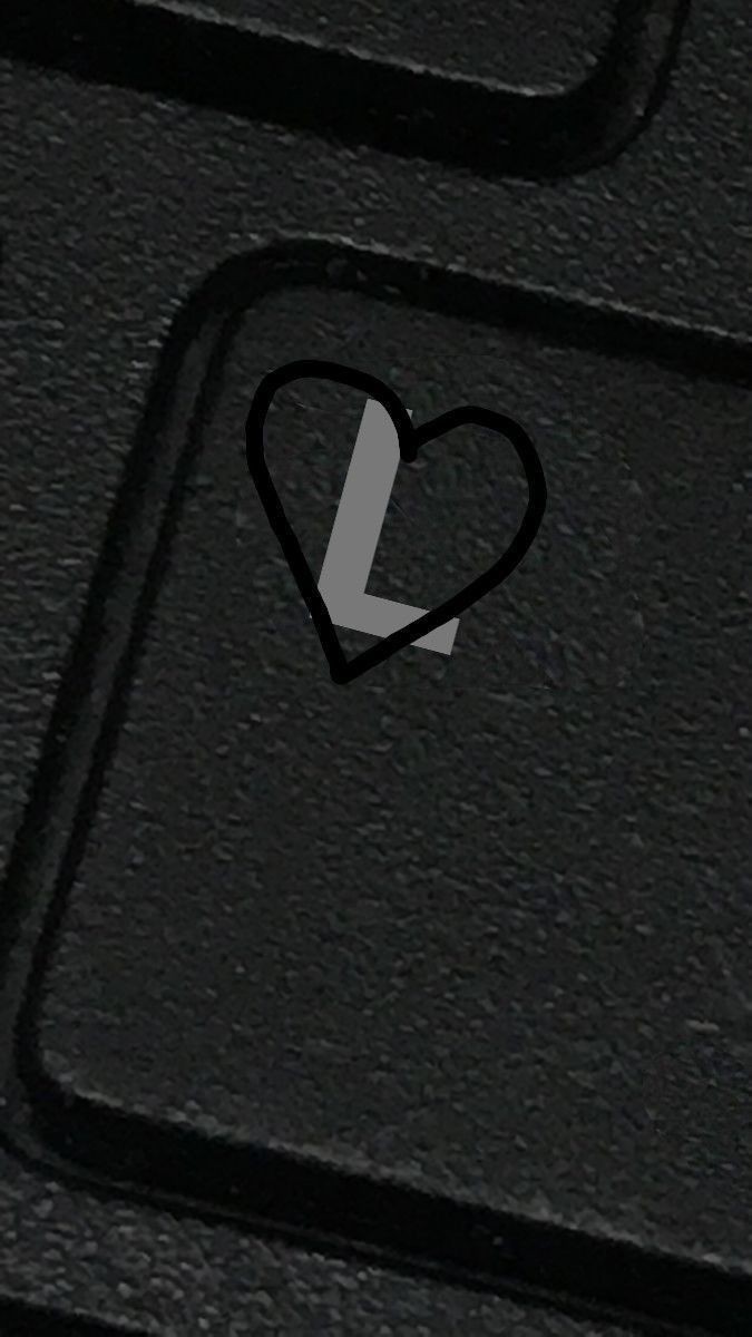 L name wallpaper black