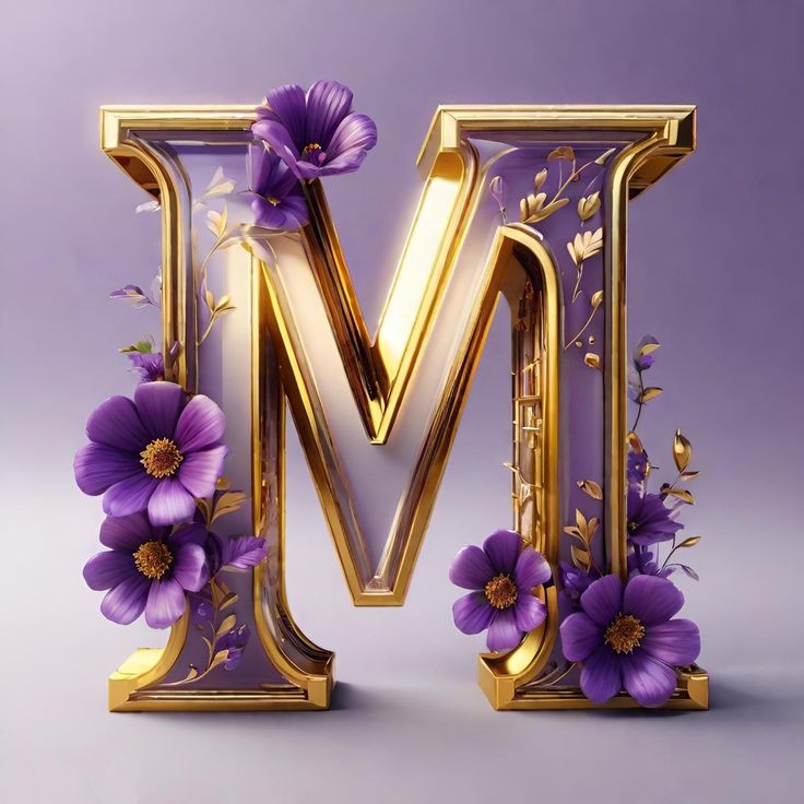 M name dp stylish download