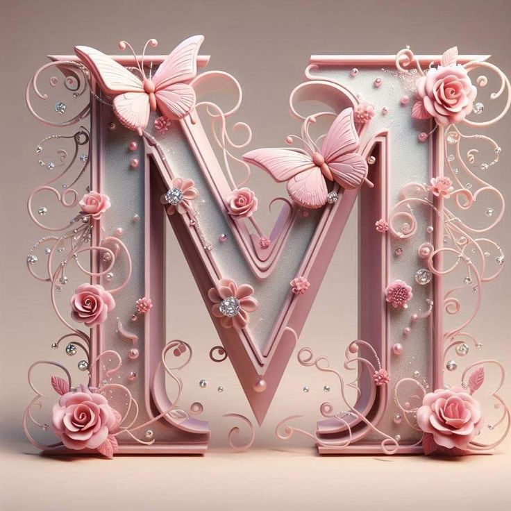 M name stylish black dp