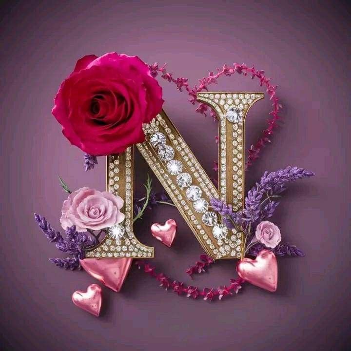 N name black wallpaper