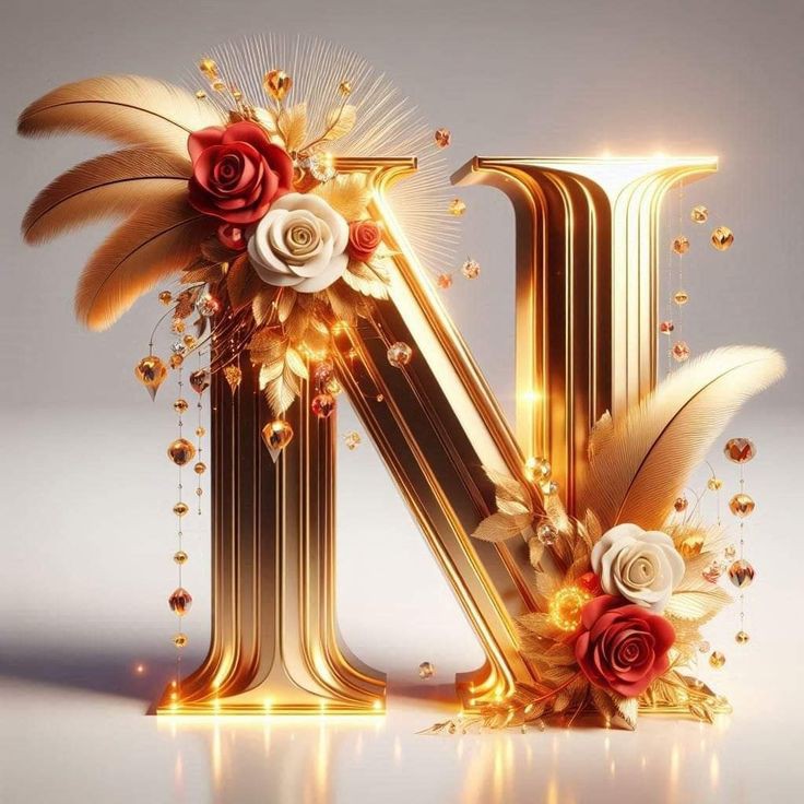 N name dp stylish girl