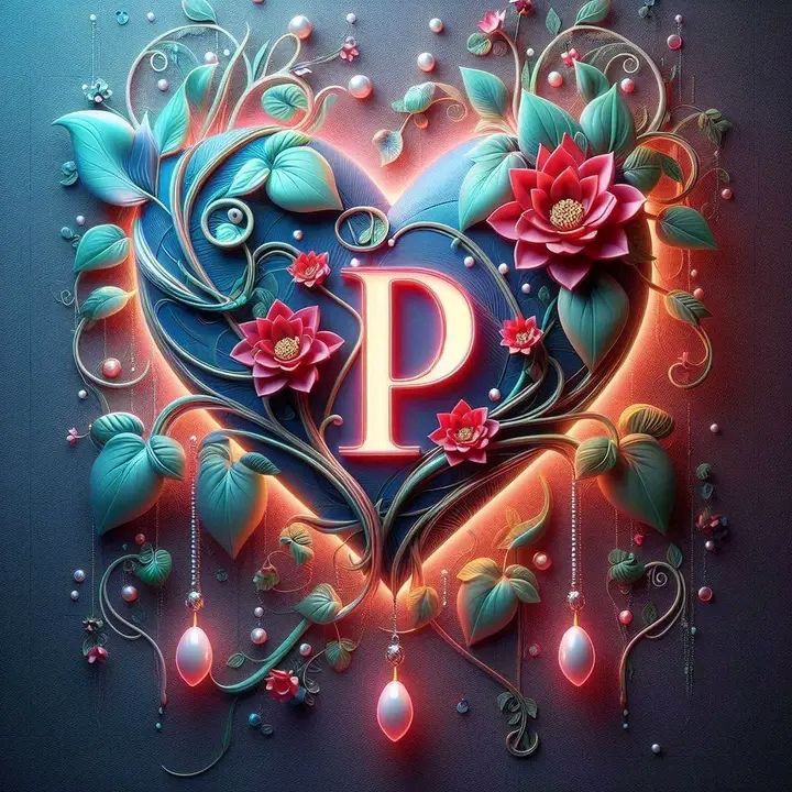 P name wallpaper love discount