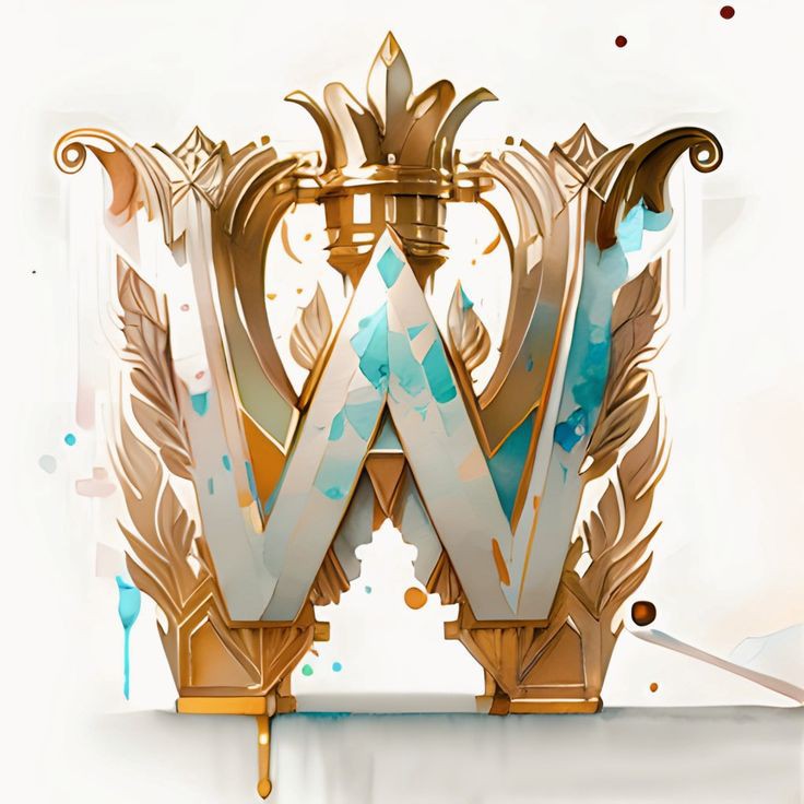 W name dp for whatsapp