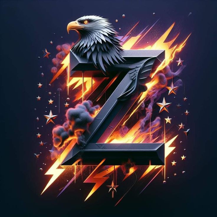 Z name black wallpaper