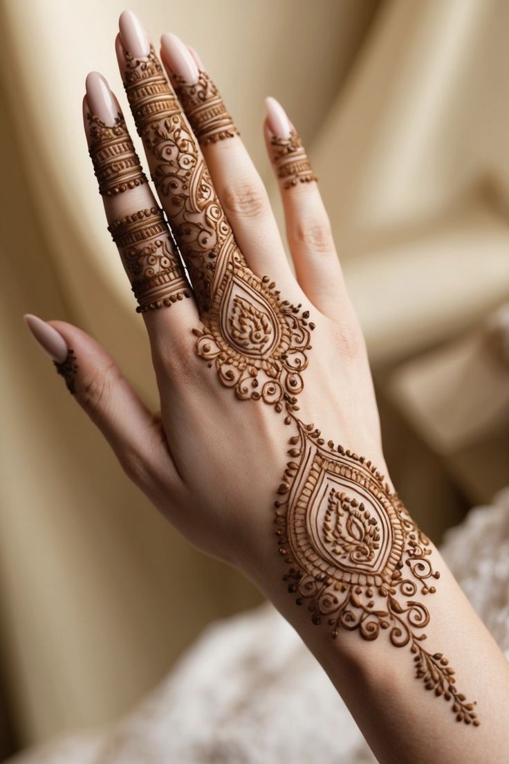 back hand mehndi design boys