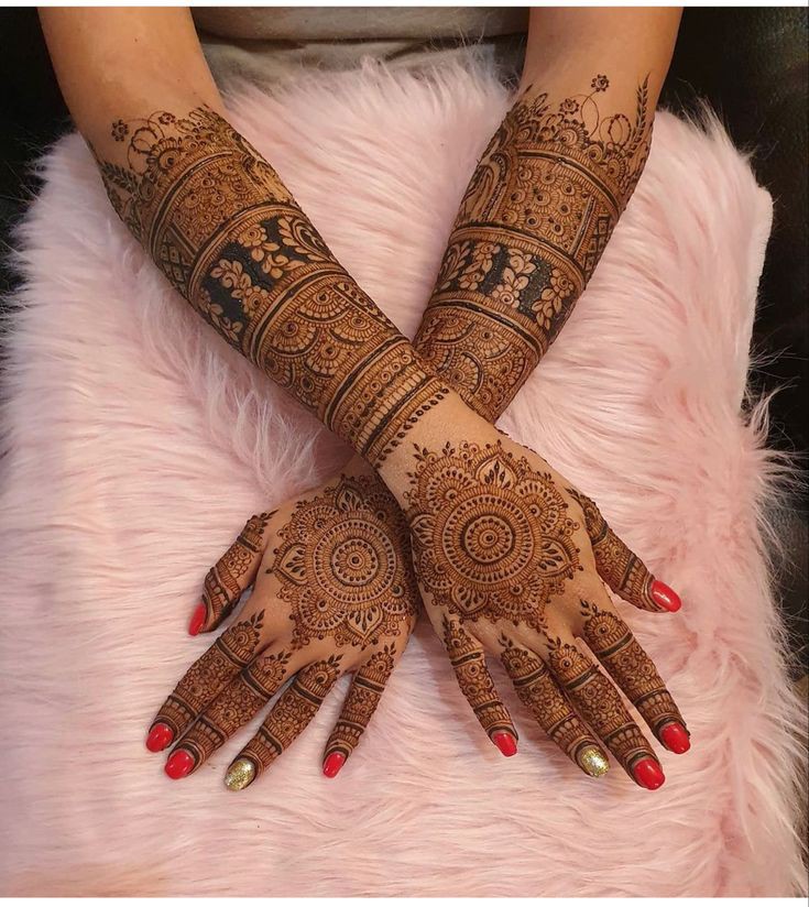 back hand mehndi design easy for girl