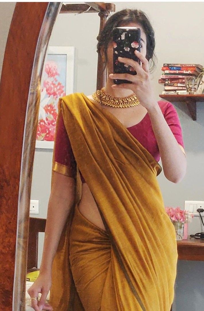 best saree dp for instagram for girl