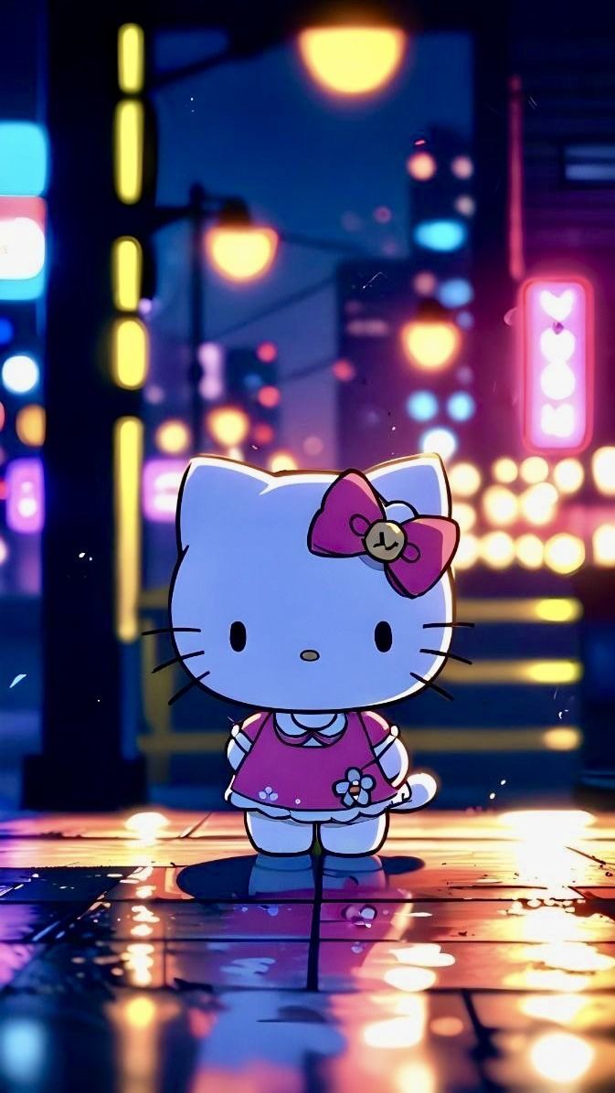 black hello kitty pfp