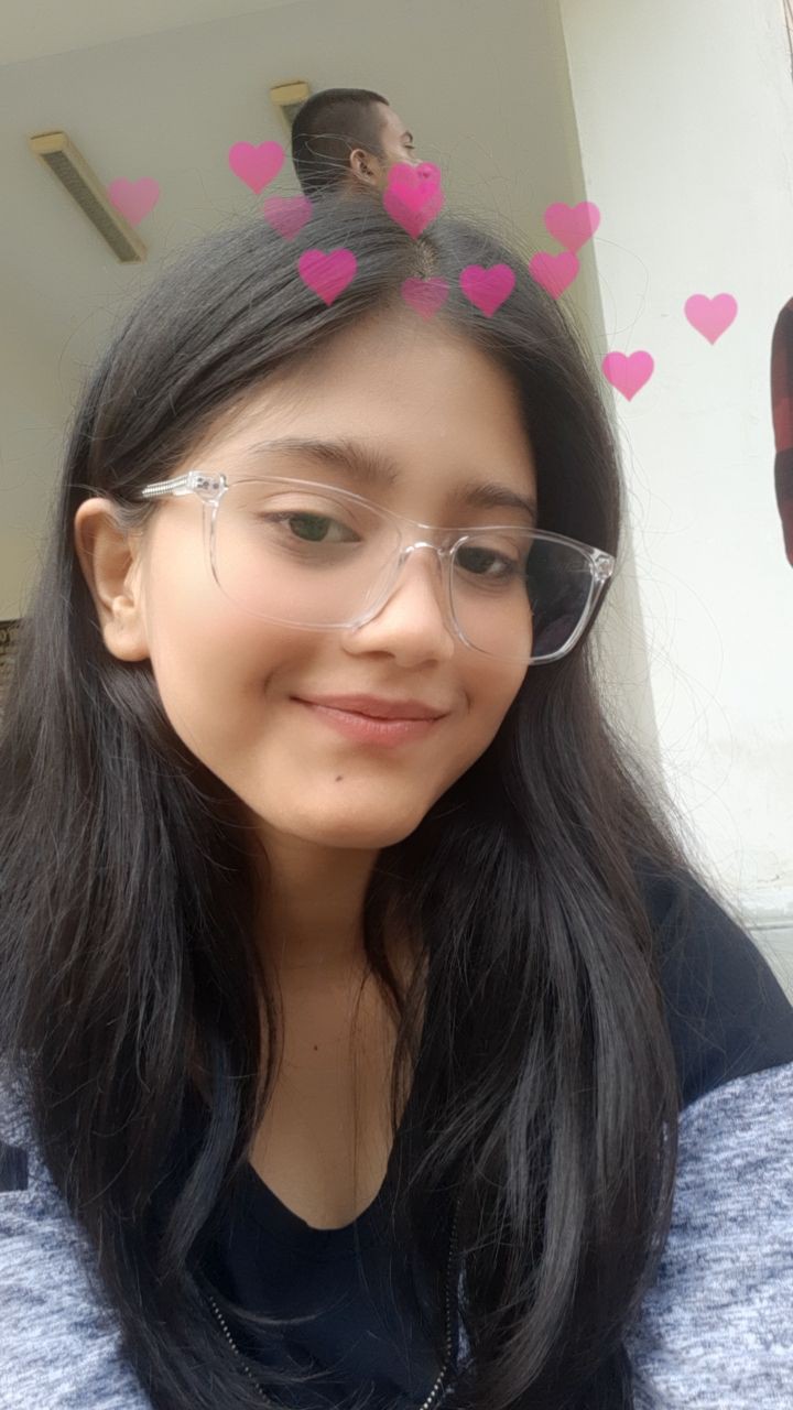 college real simple girl image