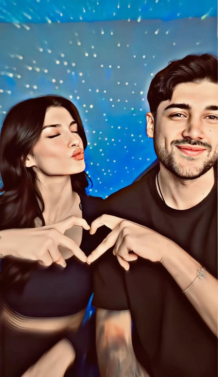 couple dp for instagram aesthetic cartoon