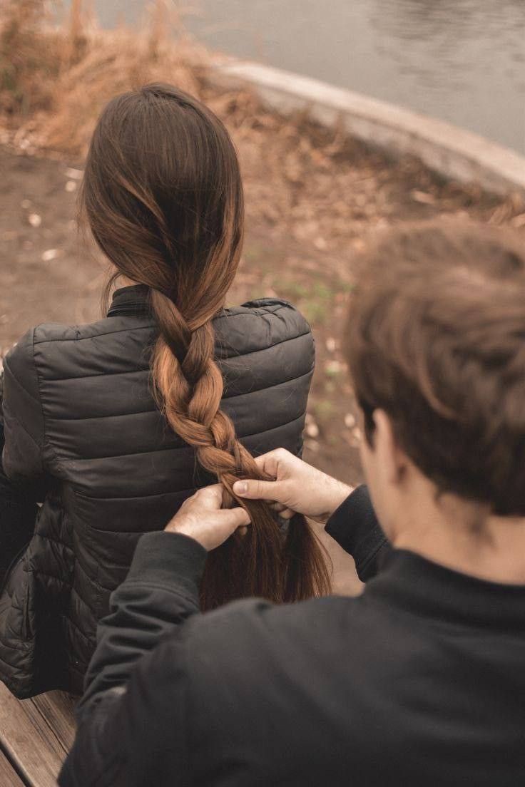 cute couple photo instagram dp boy and girl