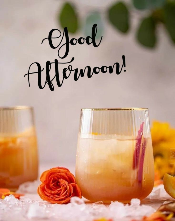 good afternoon images black