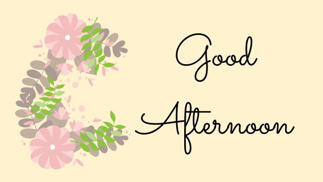 good afternoon photo love