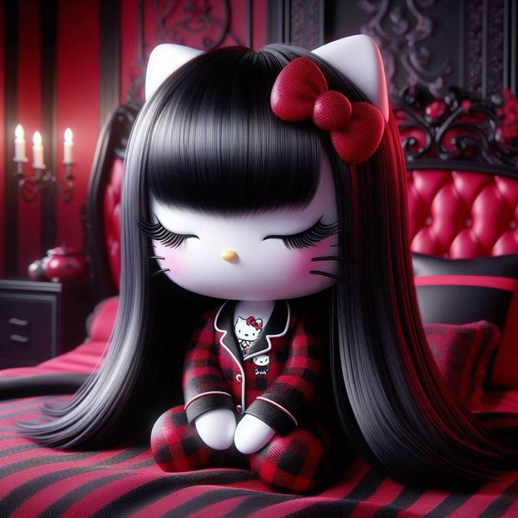 hello kitty pfp coquette