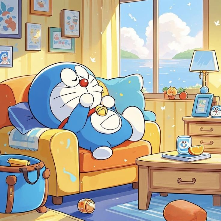 instagram dp for boys cartoon doremon