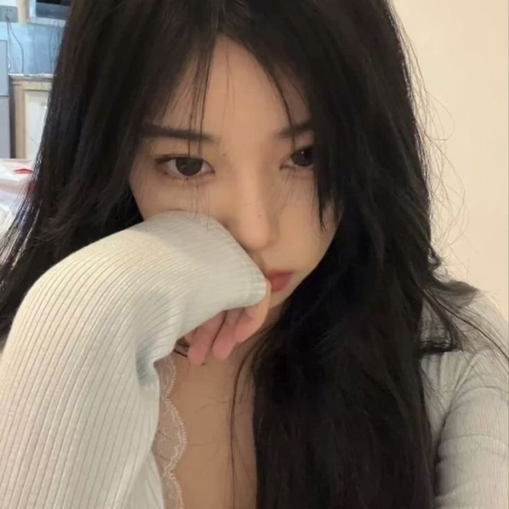 korean girl cartoon dp for instagram aesthetic