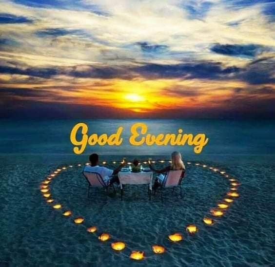 romantic good evening images