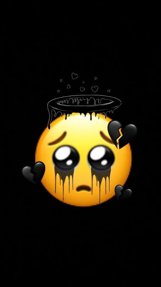 sad emoji dp dil