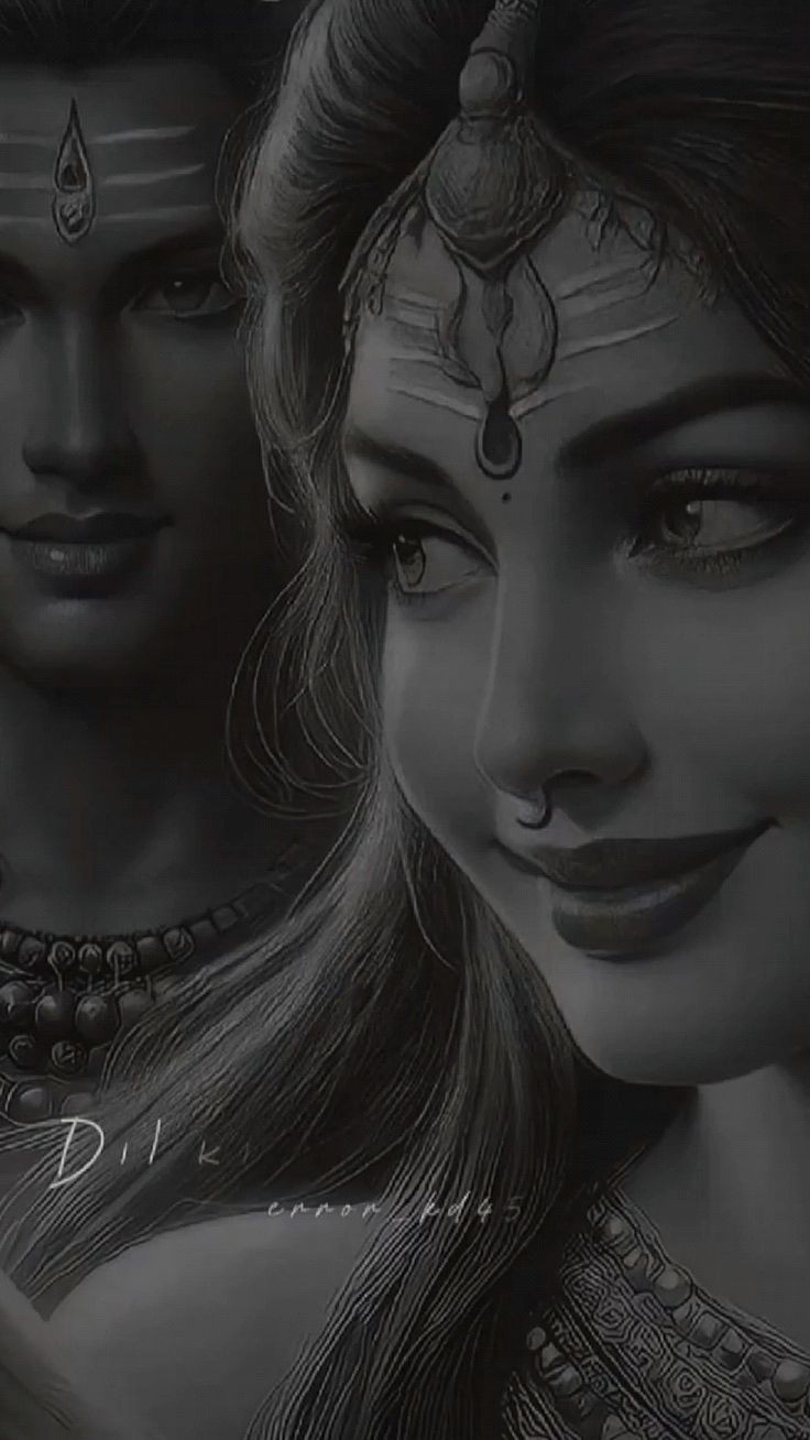shiv parvati cute dp download