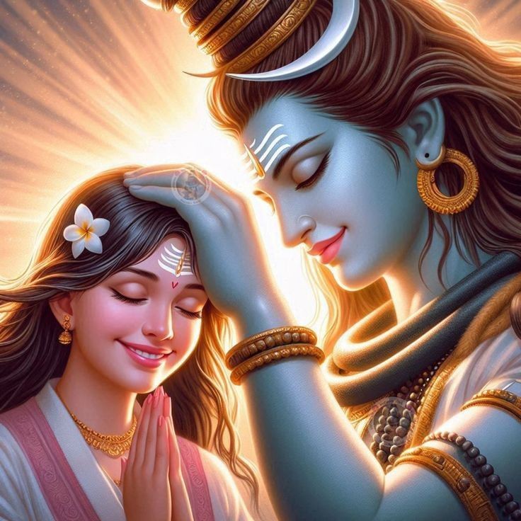 shiv parvati temple wallpaper