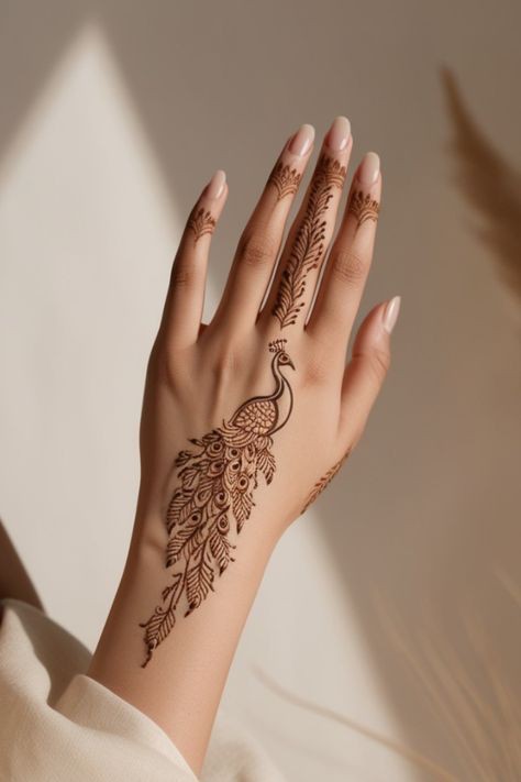 stylish back hand mehndi designs karwa chauth